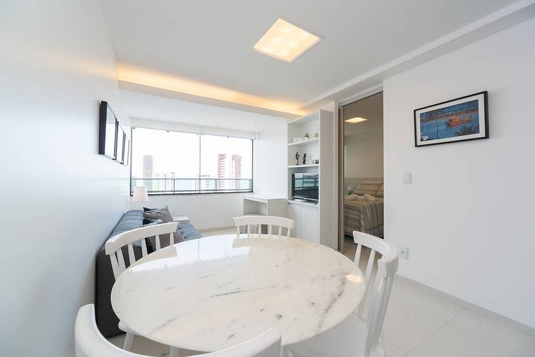 BCC 2602 · Flat de luxo em boa viagem, no 26º andar com vist