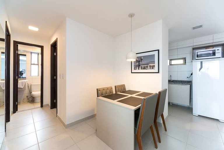 Flat de Luxo em Boa Viagem – Vista Deslumbrante para o Mar |