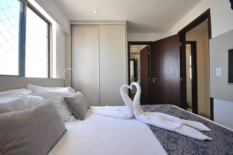 Flat de Luxo em Boa Viagem – Vista Deslumbrante para o Mar |