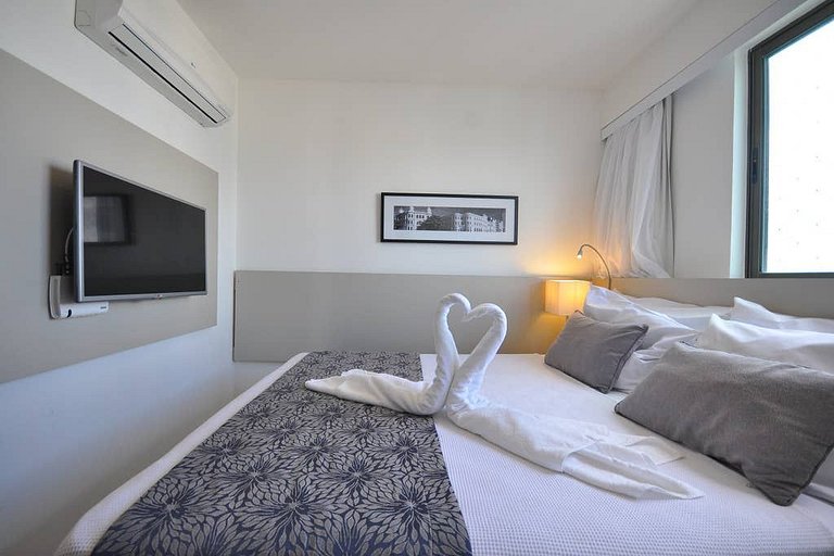 Flat de Luxo em Boa Viagem – Vista Deslumbrante para o Mar |