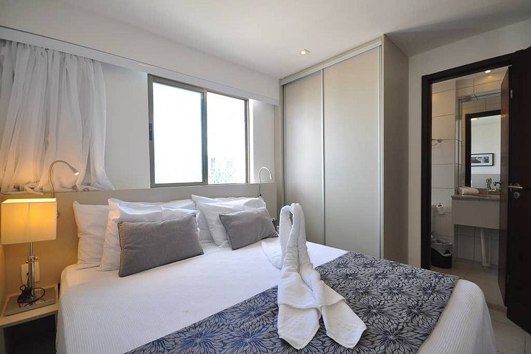 Flat de Luxo em Boa Viagem – Vista Deslumbrante para o Mar |