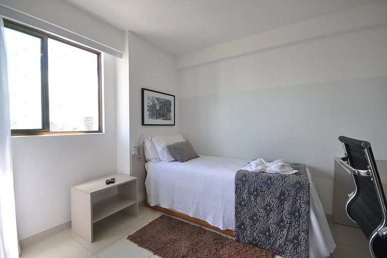 Flat de Luxo em Boa Viagem – Vista Deslumbrante para o Mar |