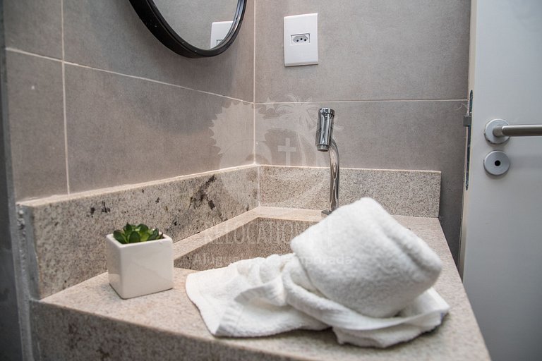 Villa del Porto 103 | Flat com Varanda em Porto de Galinhas