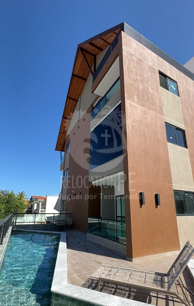 Villa del Porto 103 | Flat com Varanda a 50m da praia em Por