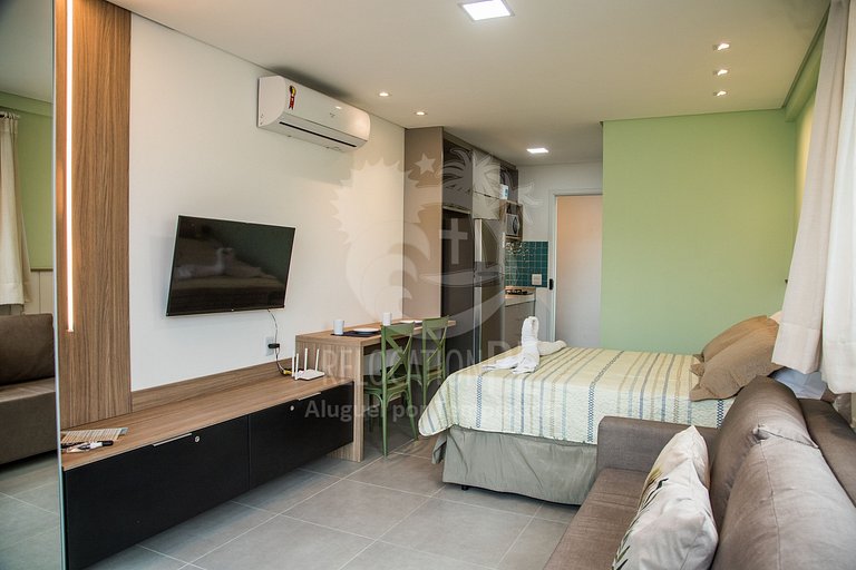 Villa del Porto 101 | Flat com Varanda em Porto de Galinhas