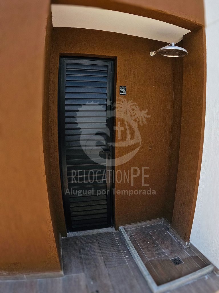 Villa del Porto 103 | Flat com Varanda em Porto de Galinhas