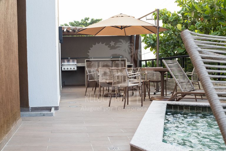 Villa del Porto 103 | Flat com Varanda a 50m da praia em Por