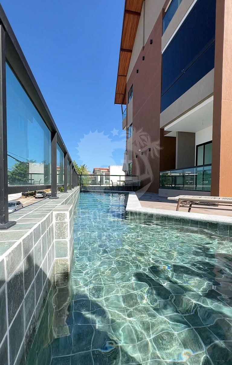 Villa del Porto 101 | Flat com Varanda a 50m da praia em Por