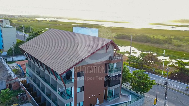 Villa del Porto 103 | Flat com Varanda em Porto de Galinhas