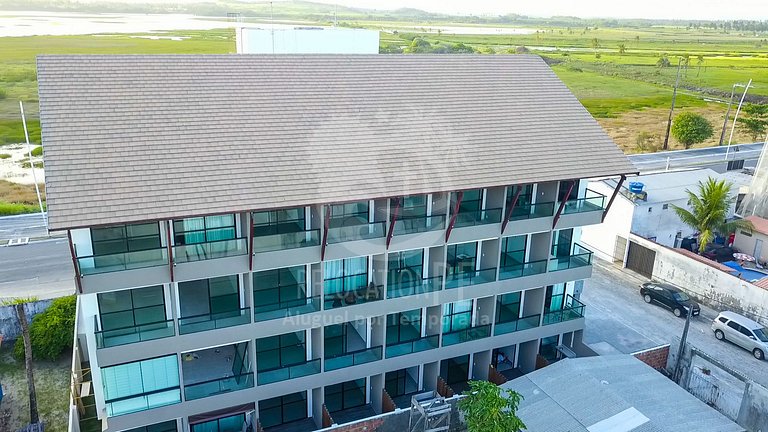 Villa del Porto 101 | Flat com Varanda a 50m da praia em Por