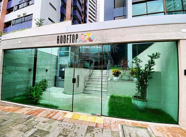 Rooftop 470 - Flat 1407 Completo em Boa Viagem