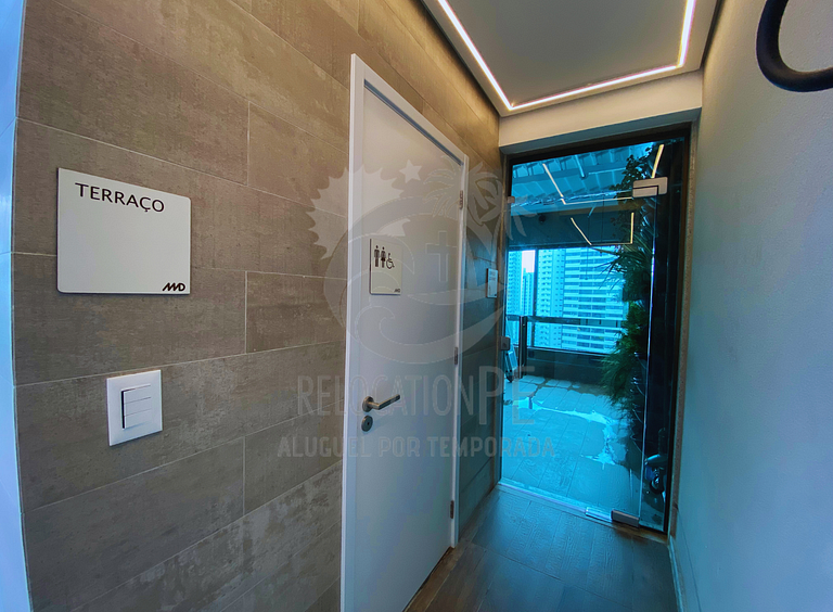 Rooftop 470 - Flat 1407 Completo em Boa Viagem
