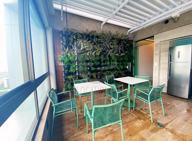 Rooftop 470 - Flat 1407 Completo em Boa Viagem
