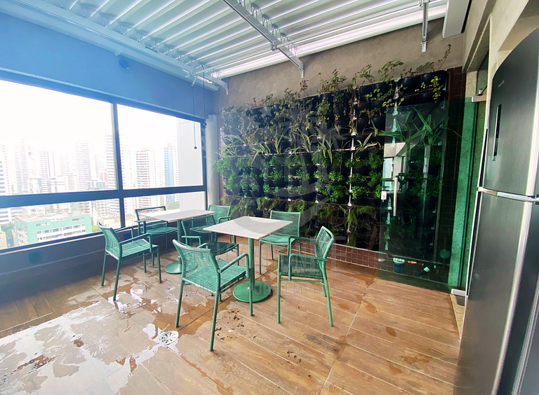 Rooftop 470 - Flat 1407 Completo em Boa Viagem
