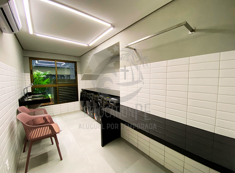Rooftop 470 - Flat 1407 Completo em Boa Viagem