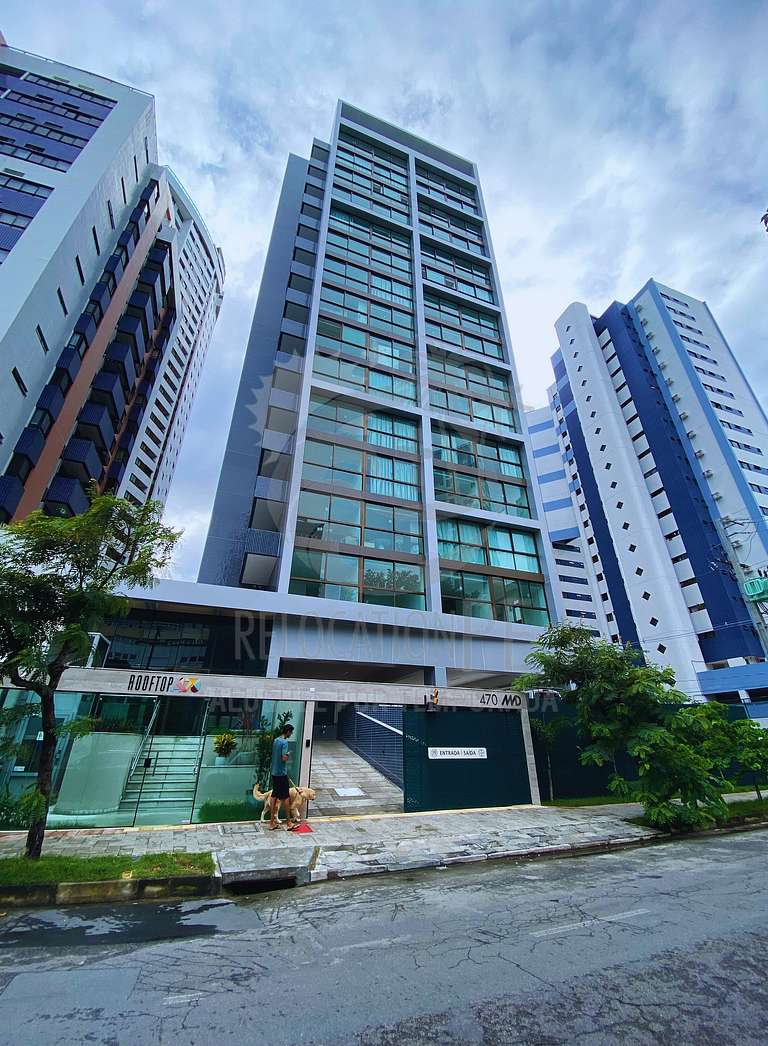 Rooftop 470 - Flat 1407 Completo em Boa Viagem