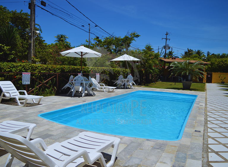 Casa com 2 quartos (até 6 pessoas) no Merepe Residence - Por