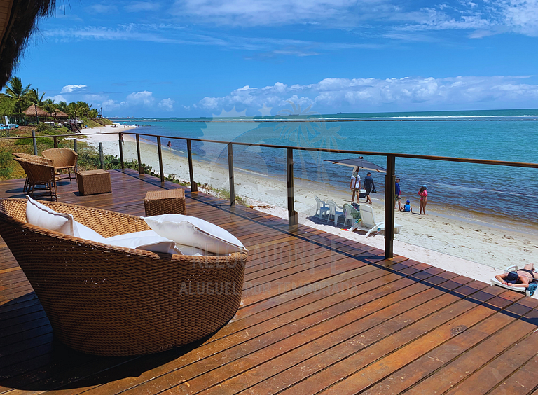 Marupiara Suítes Resort 117 | Flat Vista Mar em Muro Alto