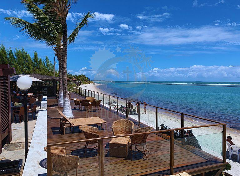 Marupiara Suítes Resort 117 | Flat Vista Mar em Muro Alto