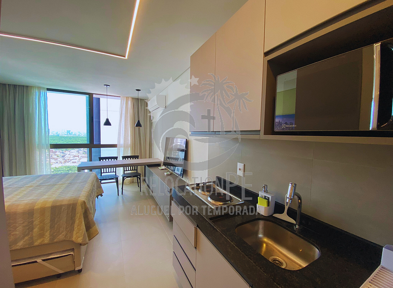 Rooftop 470 - Flat 1407 Completo em Boa Viagem
