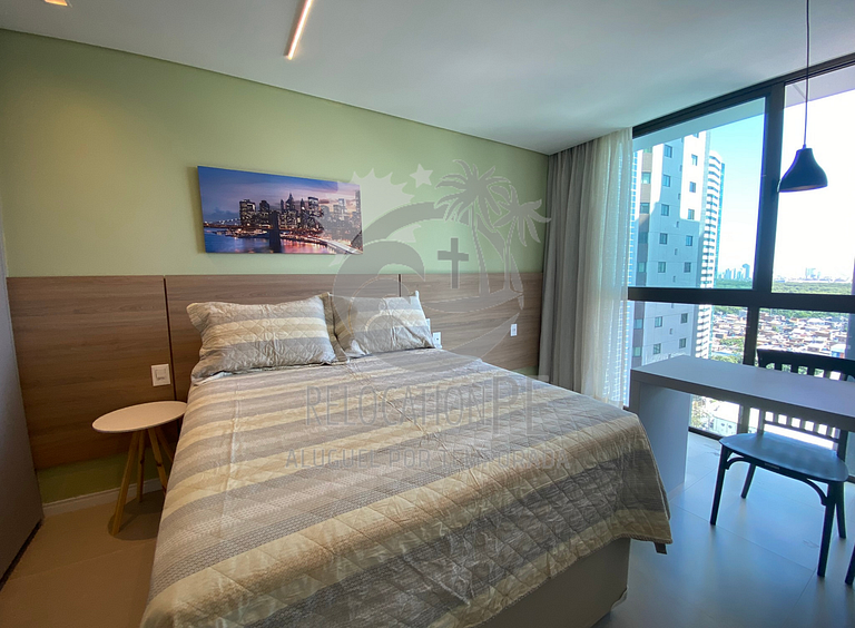Rooftop 470 - Flat 1407 Completo em Boa Viagem