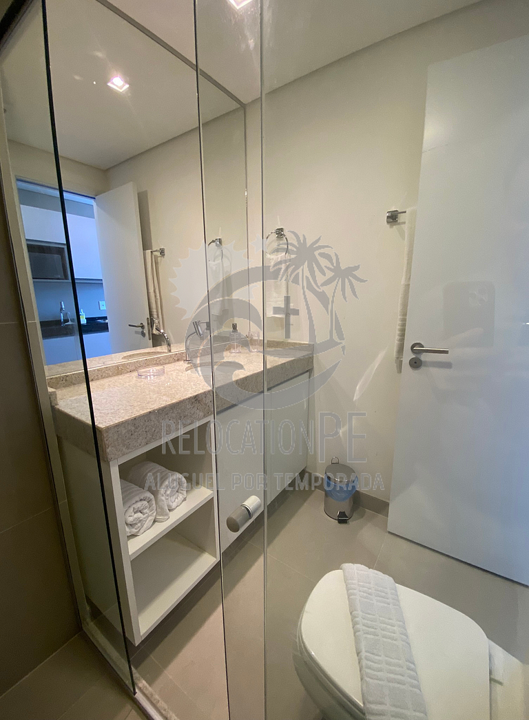 Rooftop 470 - Flat 1407 Completo em Boa Viagem