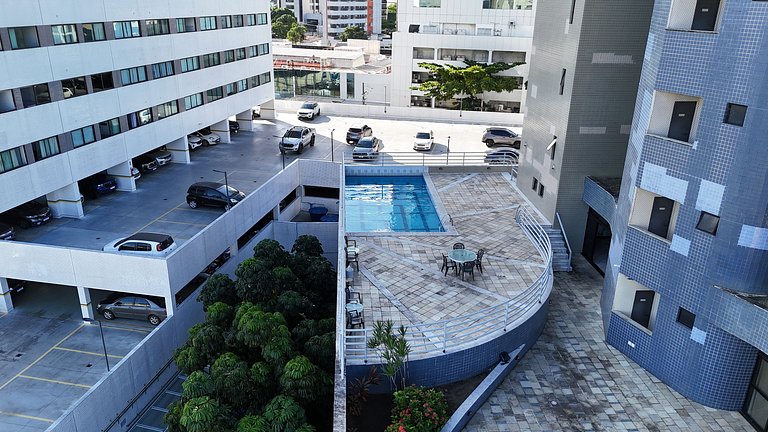 Excelente Flat -2 quartos no condomínio Metropolis