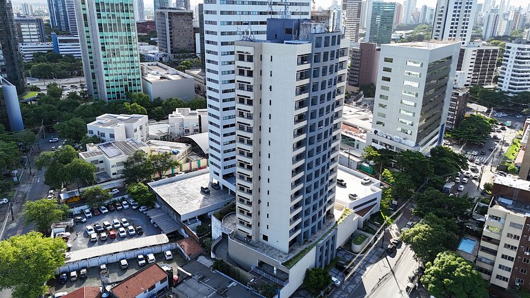 Excelente Flat no condomínio Metropolis - Ilha do Leite - 11