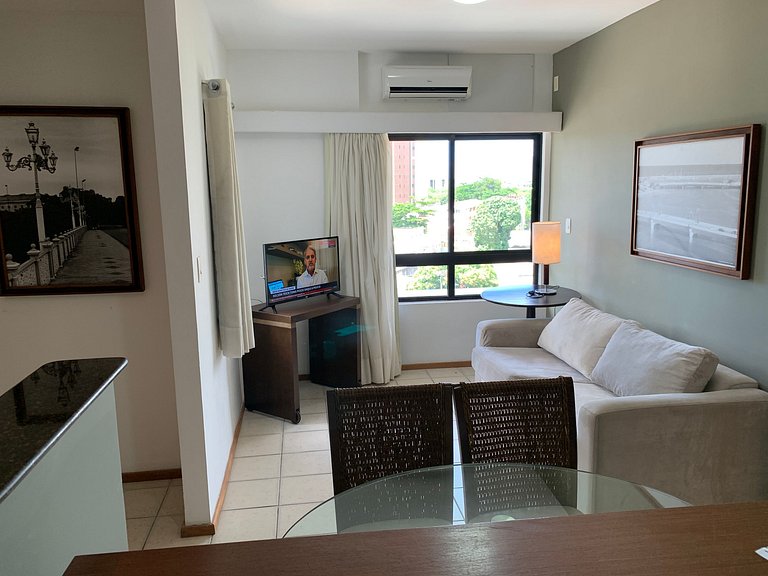 Excelente Flat no condomínio Metropolis - Ilha do Leite - 11