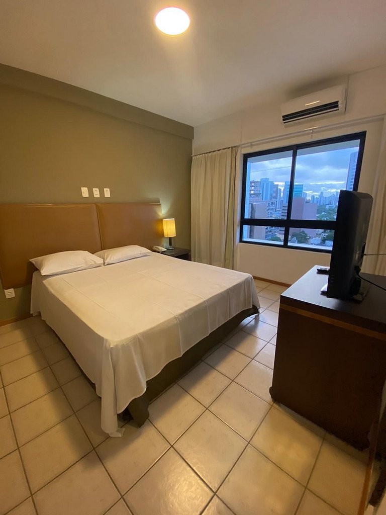 Excelente Flat -2 quartos no condomínio Metropolis