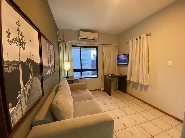 Excelente Flat -2 quartos no condomínio Metropolis