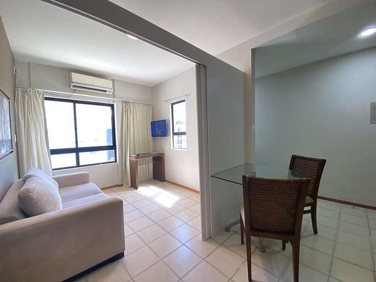 Excelente Flat -2 quartos no condomínio Metropolis