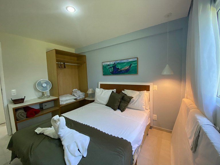 Flat with sea view at Marupiara Suítes - 119 - Muro Alto