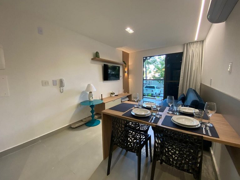 Flat no Beijupirá Exclusive em Porto de Galinhas (até 5 pess
