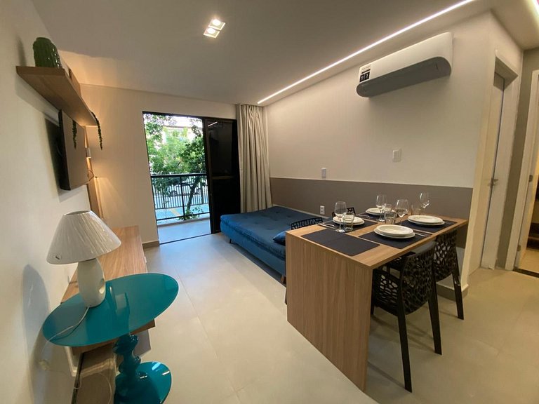 Flat no Beijupirá Exclusive em Porto de Galinhas (até 5 pess