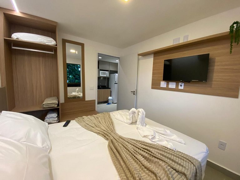 Flat no Beijupirá Exclusive em Porto de Galinhas (até 5 pess