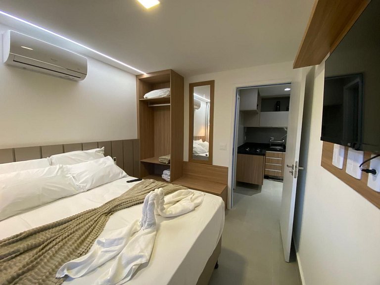 Flat no Beijupirá Exclusive em Porto de Galinhas (até 5 pess
