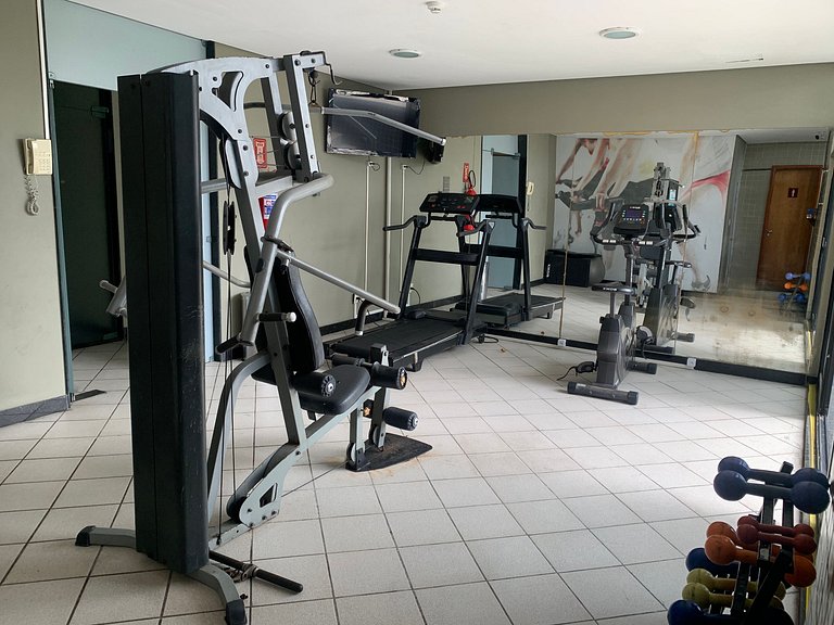 Excelente Flat -2 quartos no condomínio Metropolis