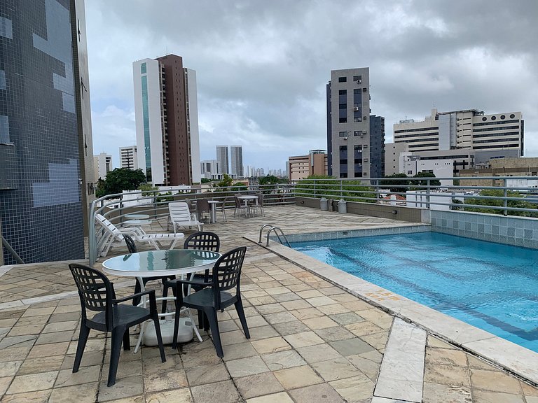Excelente Flat no condomínio Metropolis - Ilha do Leite - 11