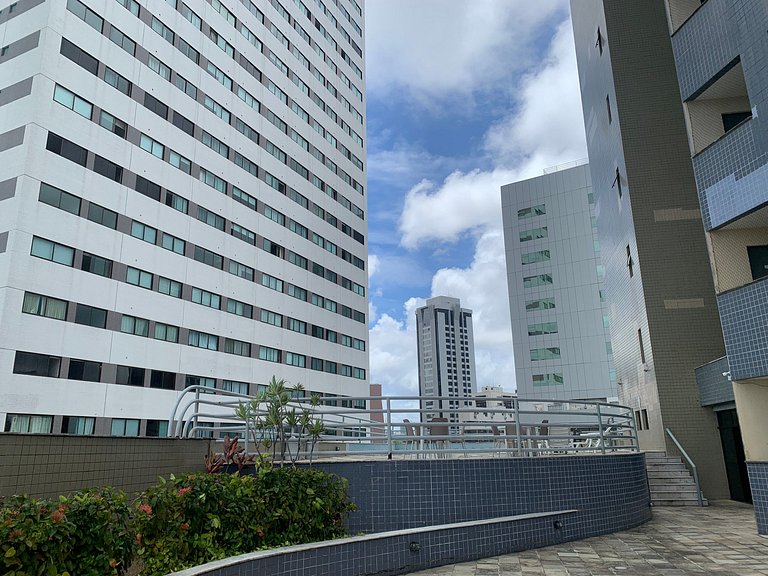 Excelente Flat -2 quartos no condomínio Metropolis