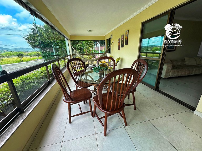 Ground floor flat with two suites (up to 8 people) at Canari