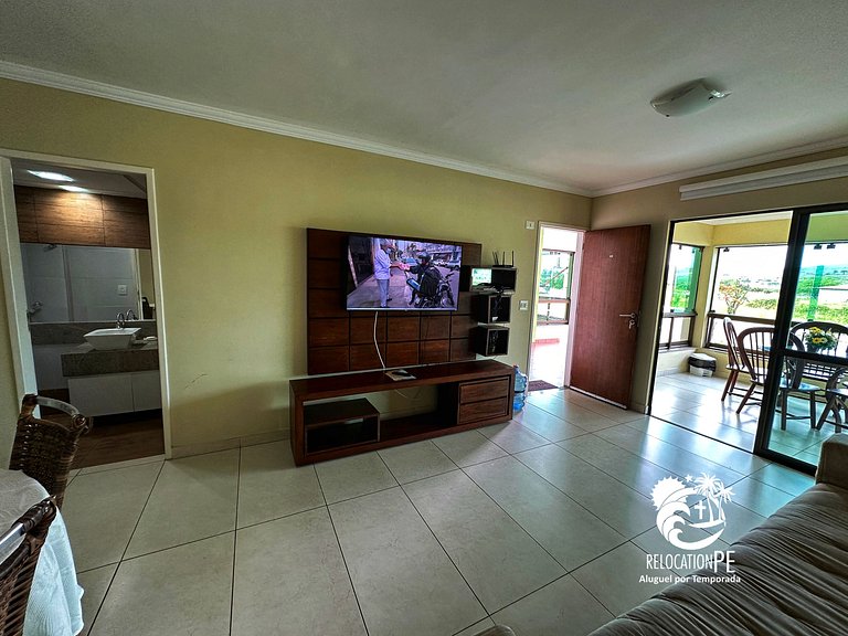 Ground floor flat with two suites (up to 8 people) at Canari