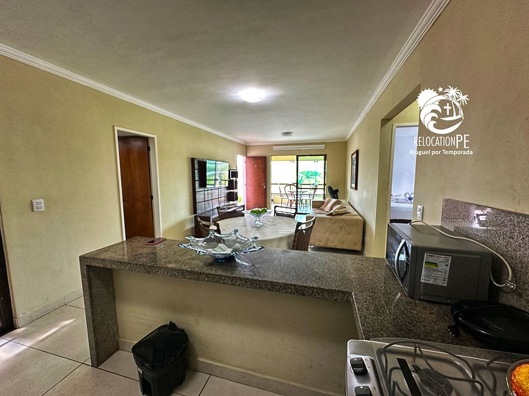 Hotel Canariu's Gravatá 102 BL16 | Flat Térreo com 2 Suítes