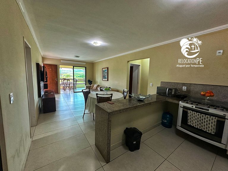 Hotel Canariu's Gravatá - Flat térreo com duas suítes (até 8