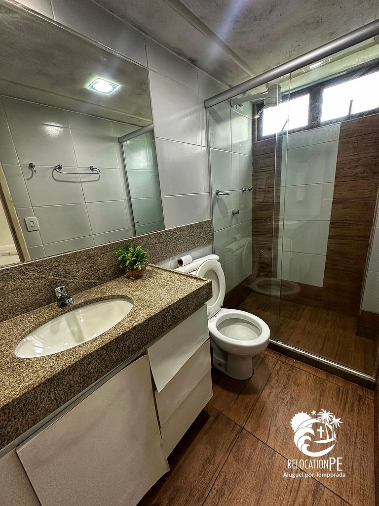 Hotel Canariu's Gravatá - Flat térreo com duas suítes (até 8