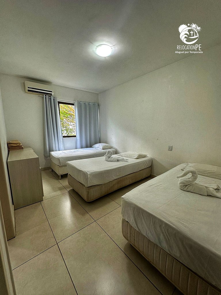 Hotel Canariu's Gravatá 102 BL16 | Flat Térreo com 2 Suítes