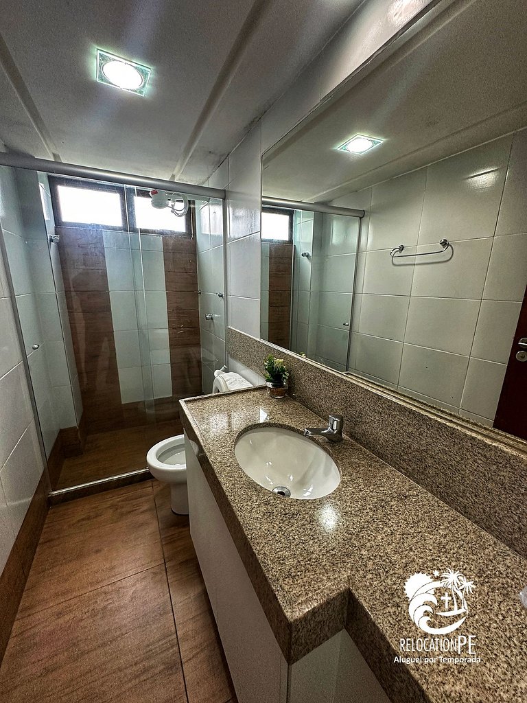 Hotel Canariu's Gravatá - Flat térreo com duas suítes (até 8