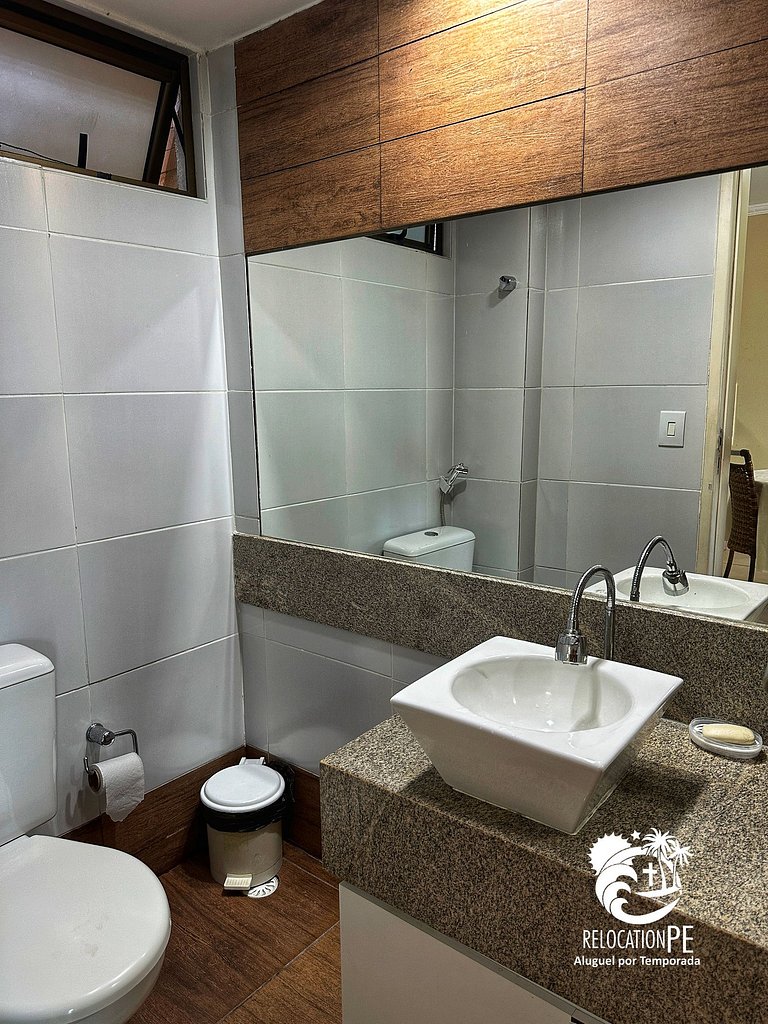 Hotel Canariu's Gravatá - Flat térreo com duas suítes (até 8