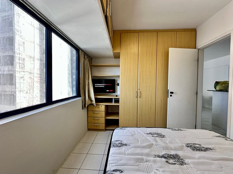 Flat 803 com vista do mar no Everest - Boa Viagem