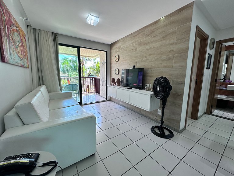 Marulhos Resort - Flat com vista do Mar (até 6 pessoas)